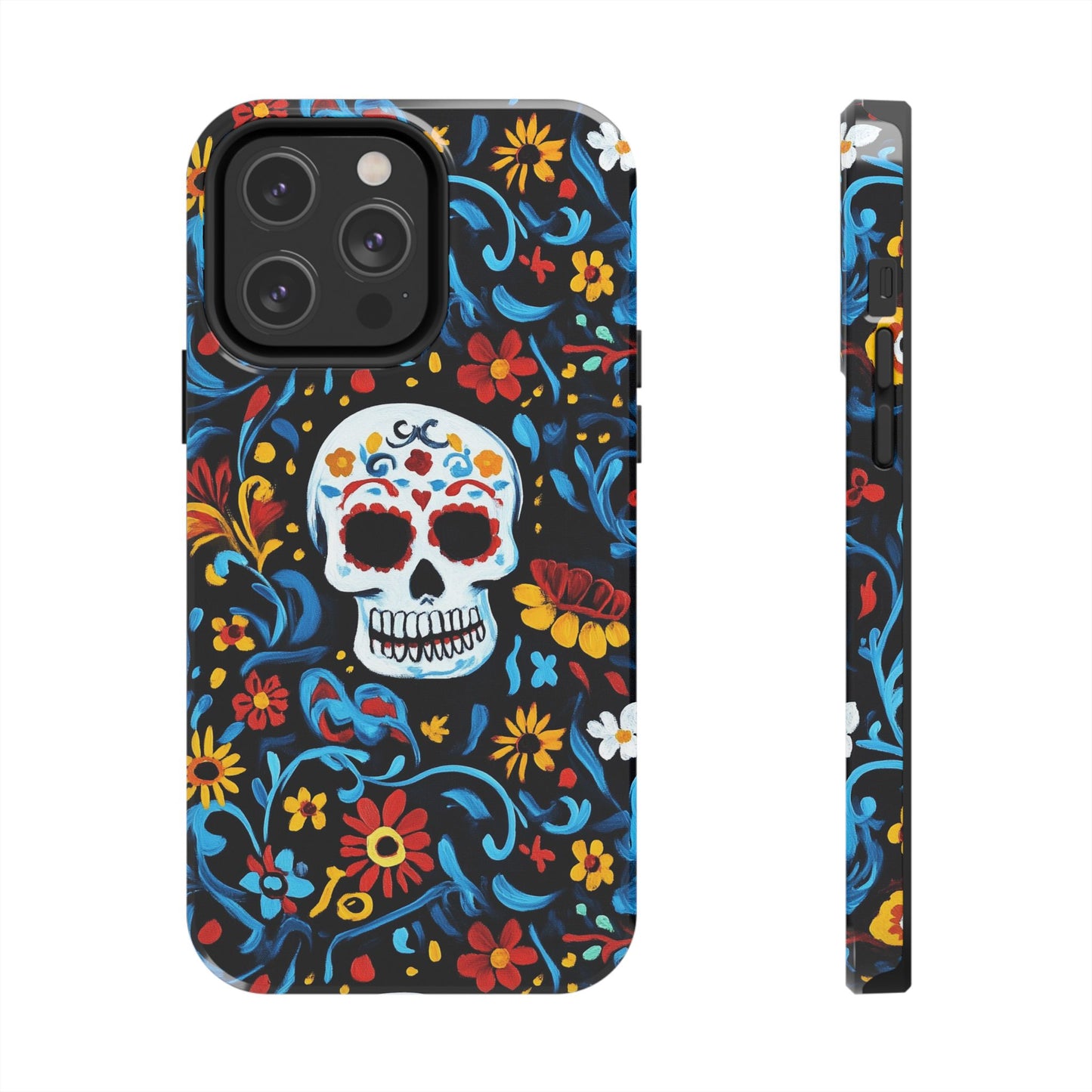 Mexicana de Corazon | Day of the Dead Tough Phone Case, Sugar Skull