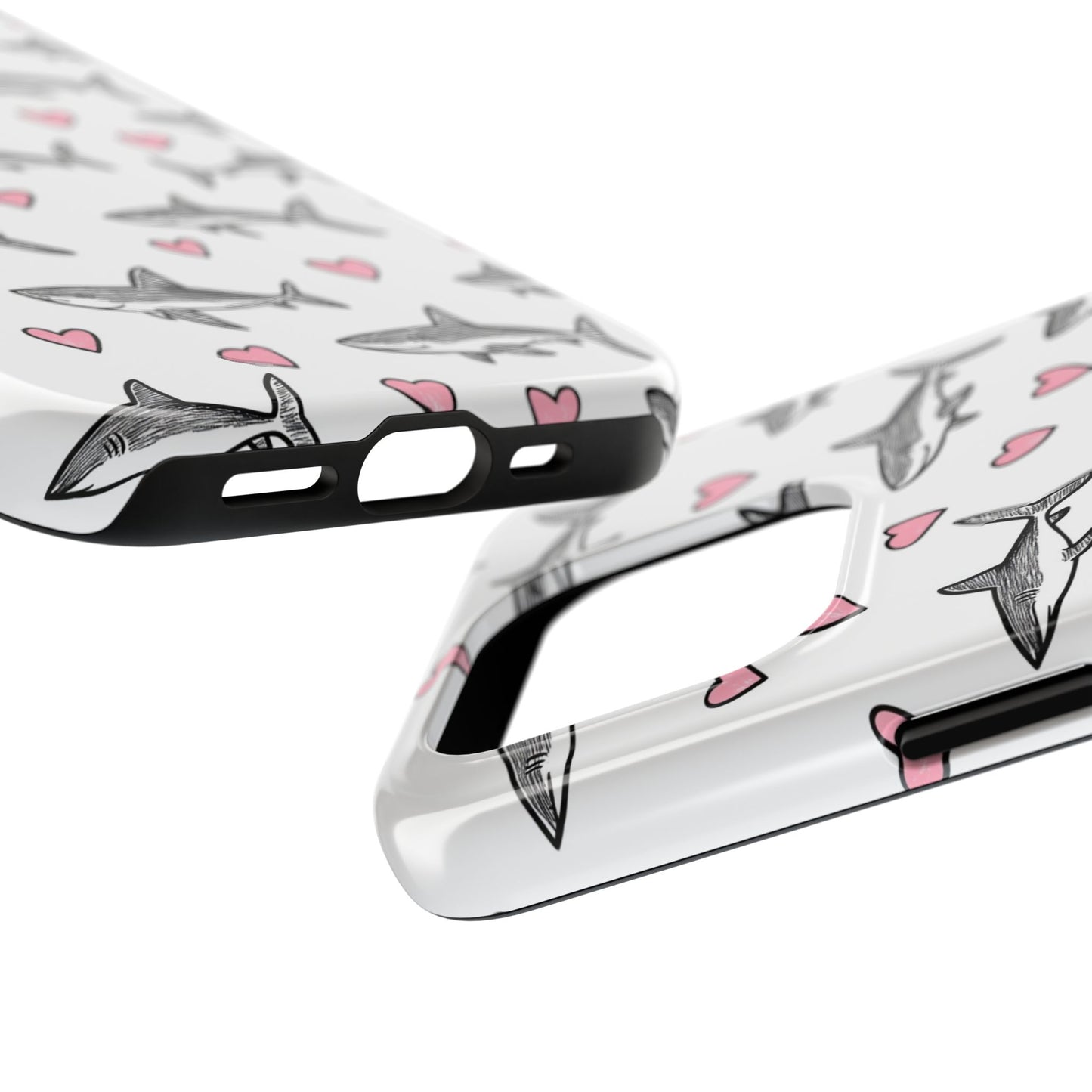 Animal Instinct | Shark Love Tough Phone Case