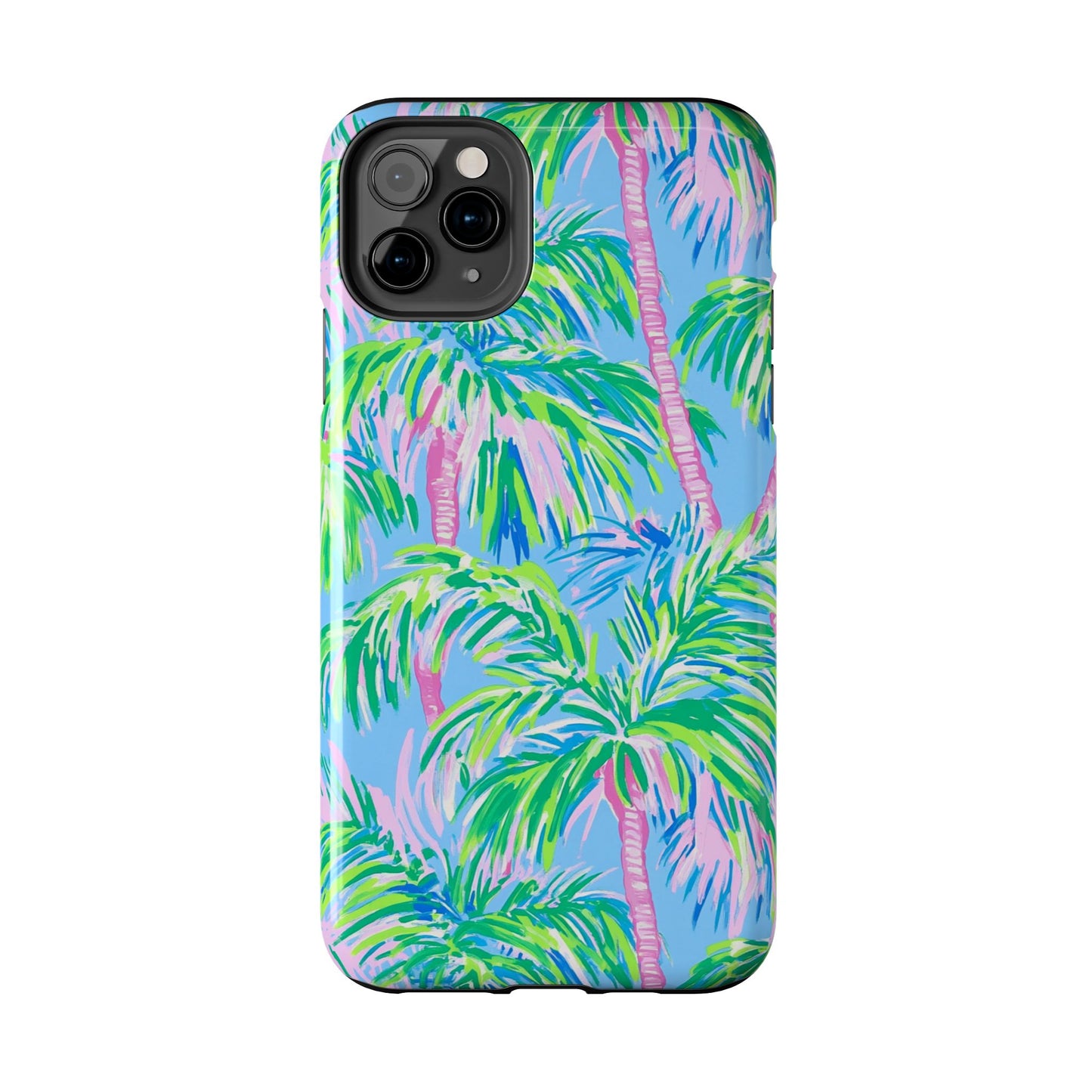 Nature Lover | Colorful Painted Palm Trees Phone Case