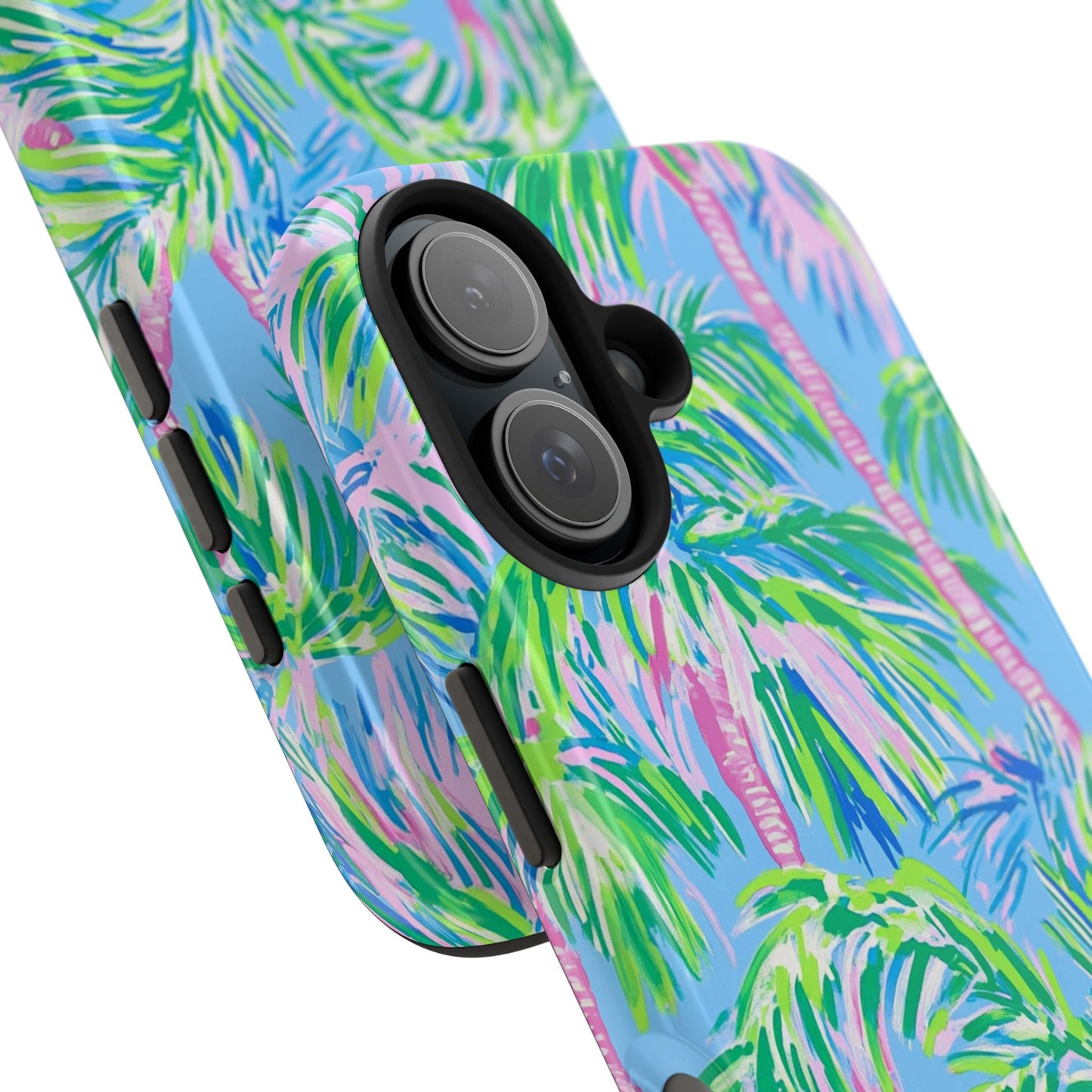 Nature Lover | Colorful Painted Palm Trees Phone Case