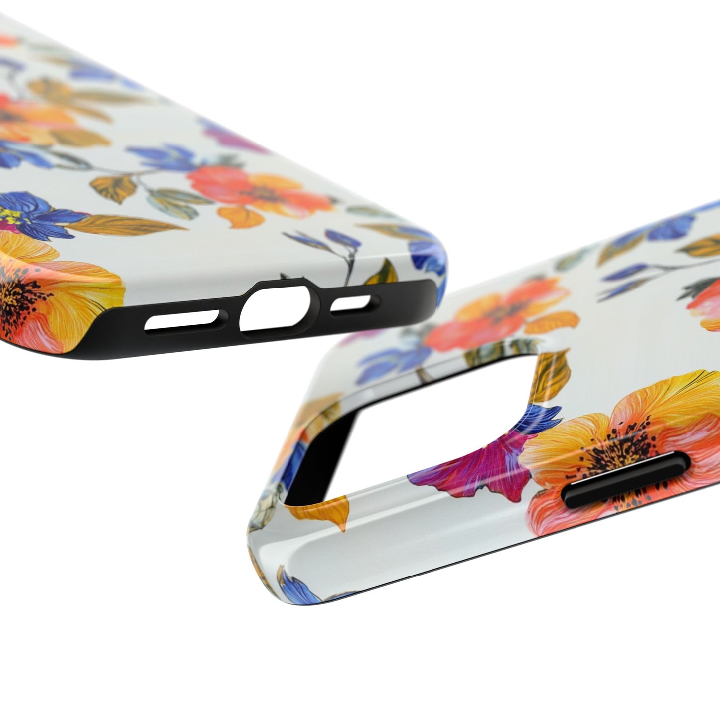 In Bloom | Colorful Florals Tough Phone Cases