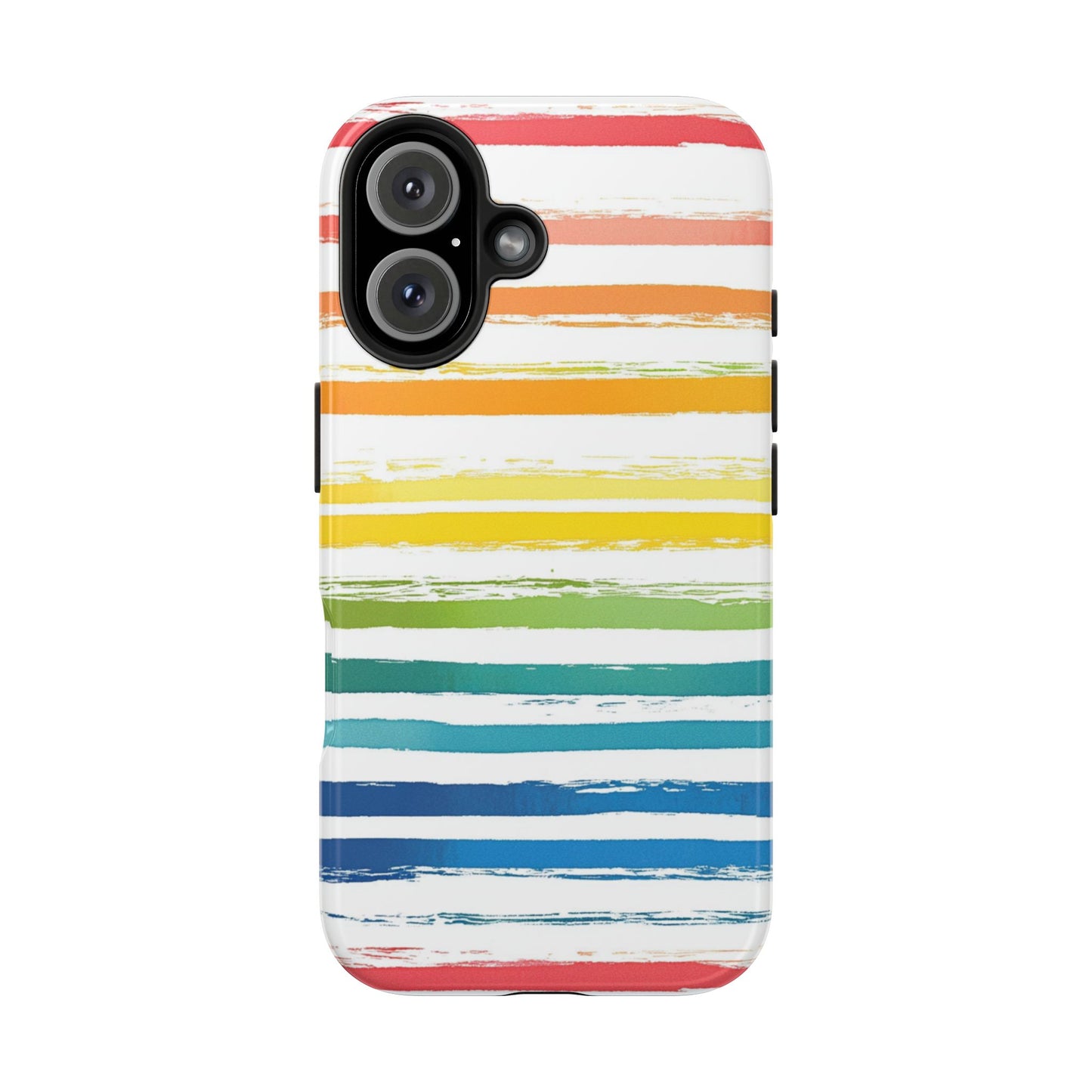 Vibrant Lines | Rainbow Stripes Phone Case