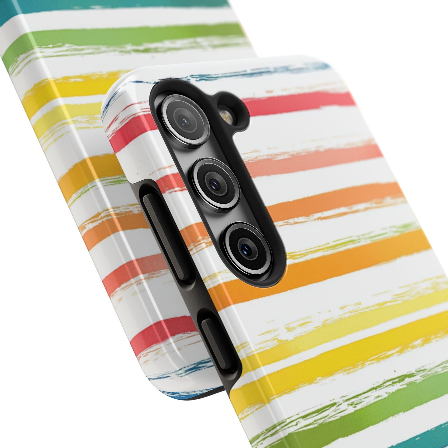 Vibrant Lines | Rainbow Stripes Phone Case