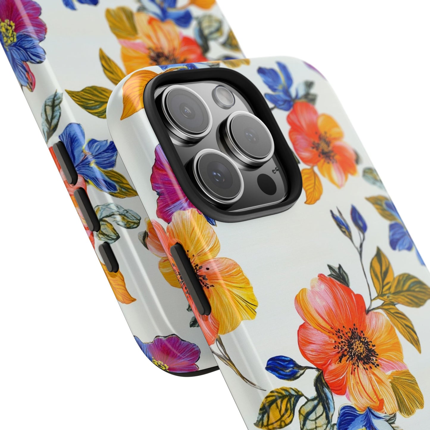 In Bloom | Colorful Florals Tough Phone Cases