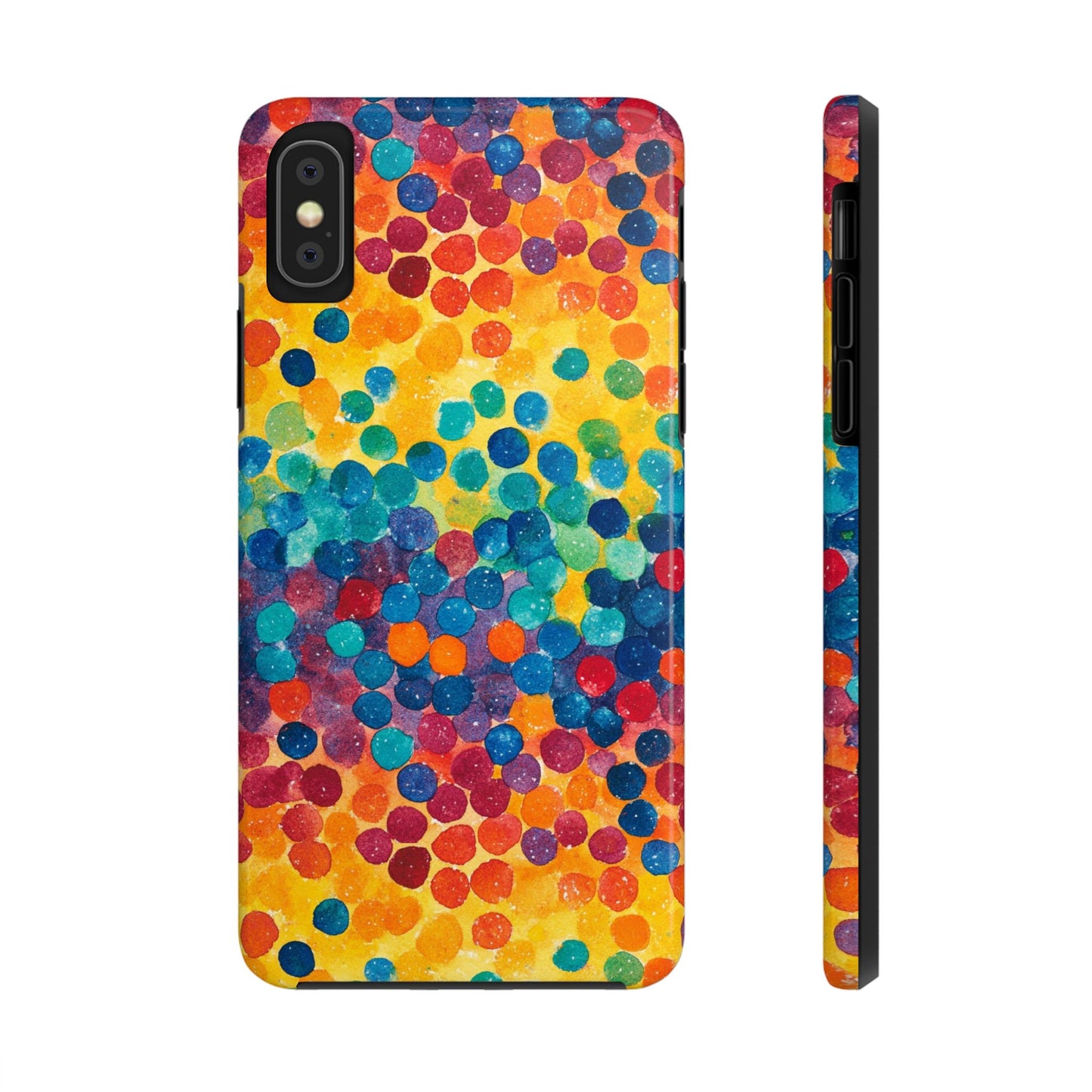 Trendy Spots | Rainbow Polka Dots Phone Case
