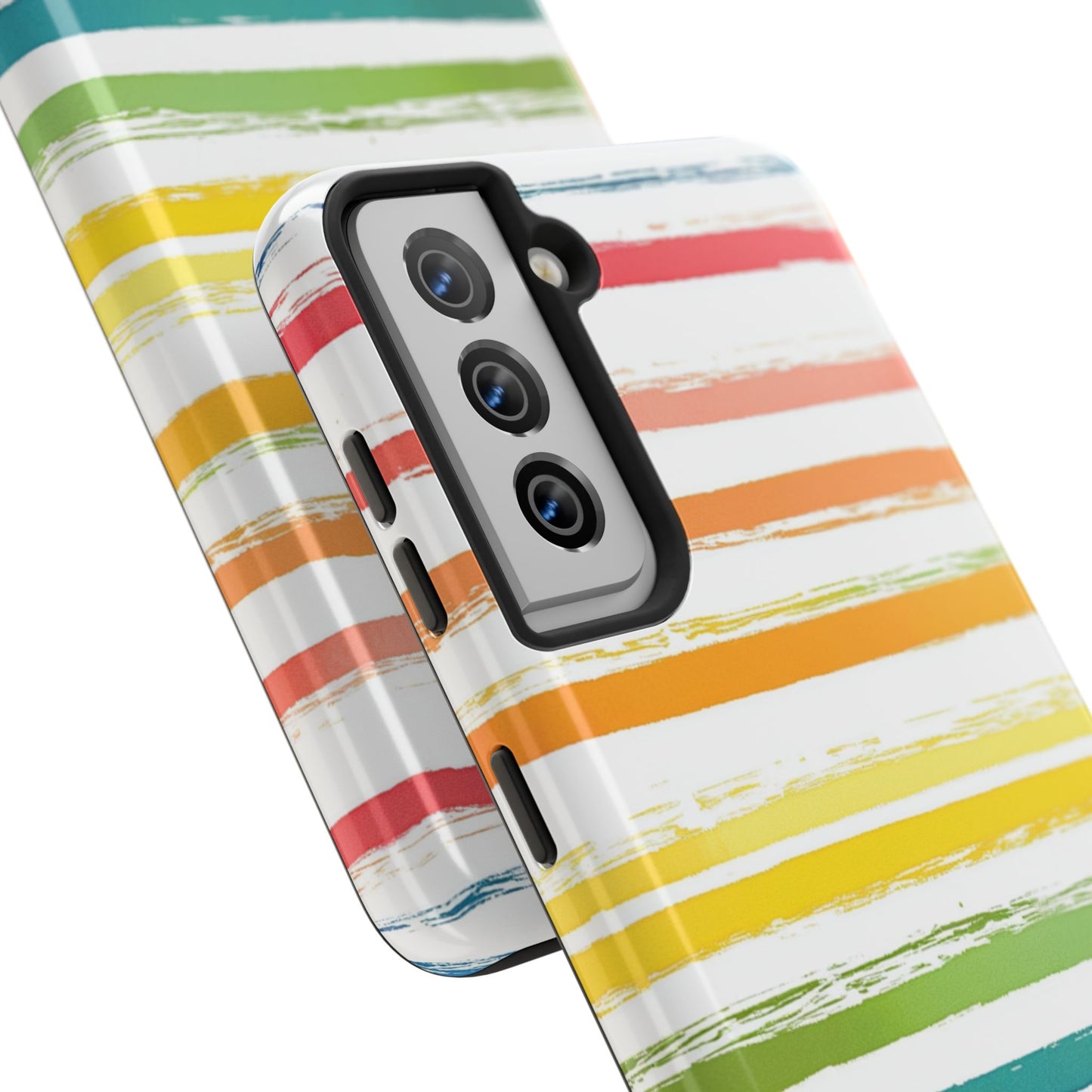 Vibrant Lines | Rainbow Stripes Phone Case